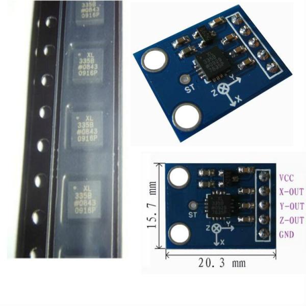 adxl335 ic adxl335 accelerometer IC ADXL335BCPZ Module LFCSP-16 Small Low Power 3-Axis Original IC Chip