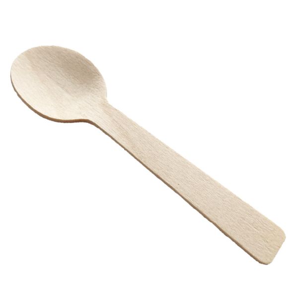 Disposable Wooden Spoon Customized for Your Business Customization and Package Size
