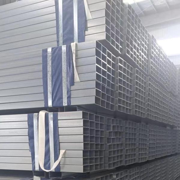 Rustproof Malleable Heat Conductivity Silver Zinc Magnesium Alloy Aluminum Square Tube Mg Zn Al Square Pipe