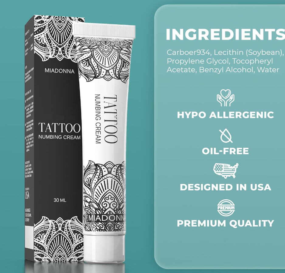 30 мл крема для анестезии татуировок OEM крема для обезболивания для татуировок Химик