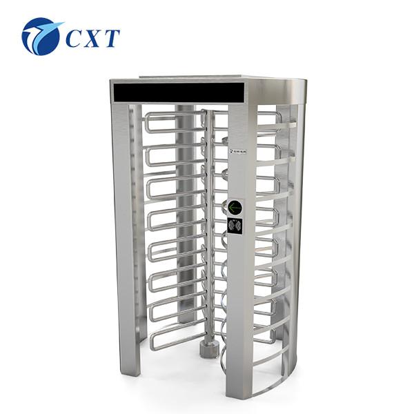 Fully Automatic High Security Turnstile with 120 Degree Rotation Stainless Steel Brushless Motor