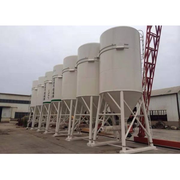 Mortar Cement Storage Silo Construction Waterproof With Dust Removal Equipment