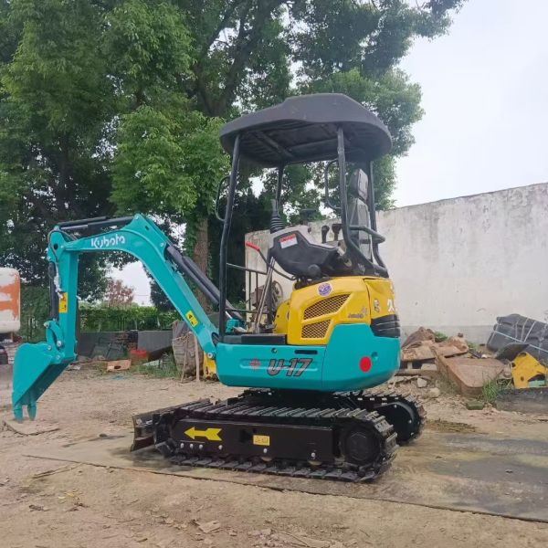 Энергосберегающий и экологически чистый экскаватор Kubota U17 с усовершенствованной гидравликой
