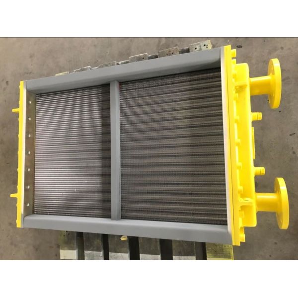 R134A 7.94mm Aluminum Fin Type Heat Exchanger 1HP Epoxy Coating