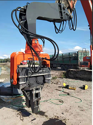 Martillo del Vibro de la viruta de Pile Driver Hydraulic del excavador de EC330 EC350