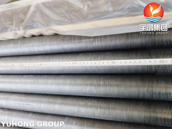 A213 T5 Fin Material Al1060 Embedded G Finned Tubes For Refrigeration System
