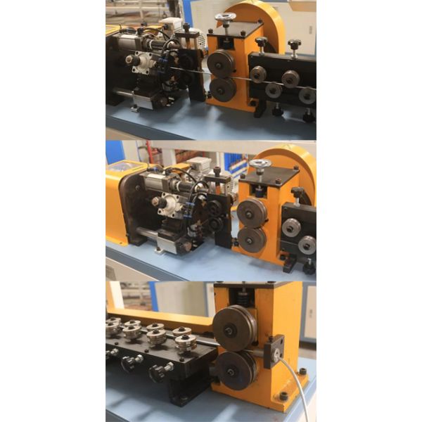 Automatic Coil Steel Bundy Pipe Straightening Machine Aluminum Copper Tube