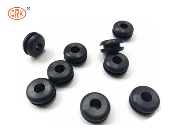 Anillo de caucho negro Grommet FFKM Sello Sellos aeroespaciales