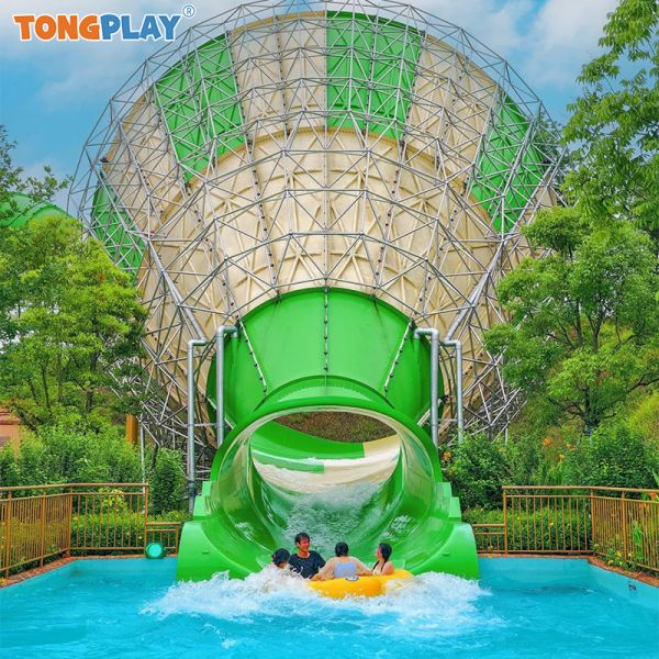 Backyard Water Play Equipment Water Theme Park Equipment Aqua Park large Speaker Slide for Swimming Pool Slide
