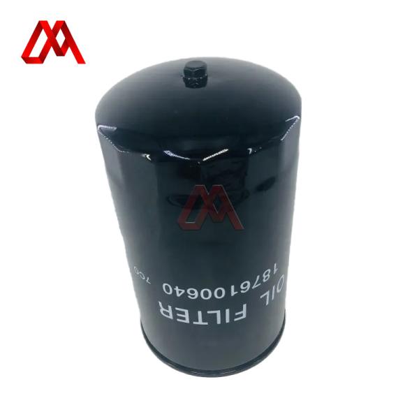 Elemento filtrante de aceite de motor de alta calidad IZUMI 1876100640 1876100641 para camiones ISUZU FVR 6HK1 de servicio pesado – Repuestos automotrices estándar para talleres de construcción y reparación mecánica