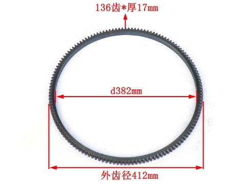 532-1005062A Flywheel Ring Gear Assembly For YC4110