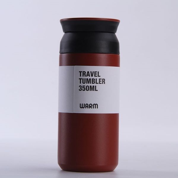 Coffee Cup Thermos Flask Leakproof vacuum Insulated Stainless Steel Flask