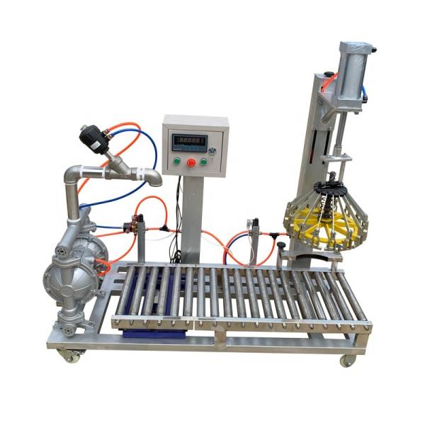 1200*600*800 Chemical Paint Weighing Filling Filter Machine for Chemical Manufacturing