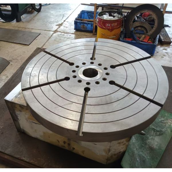 Heavy Cutting Horizontal Vertical Precision Rotary Tables with Tailstock Manufacturer