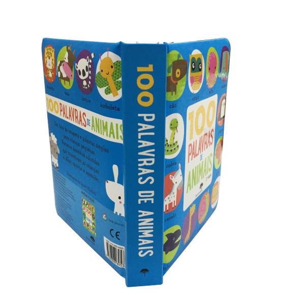 200gsm Printed Childrens Cardboard Books C1S Hardcover Story PMS Printing