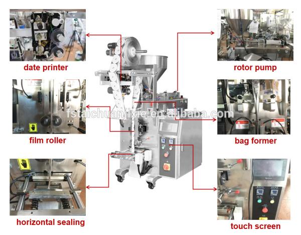 High-speed Milk Packaging Machine Liquid Pouch Filling Machine Sachet Water Packing