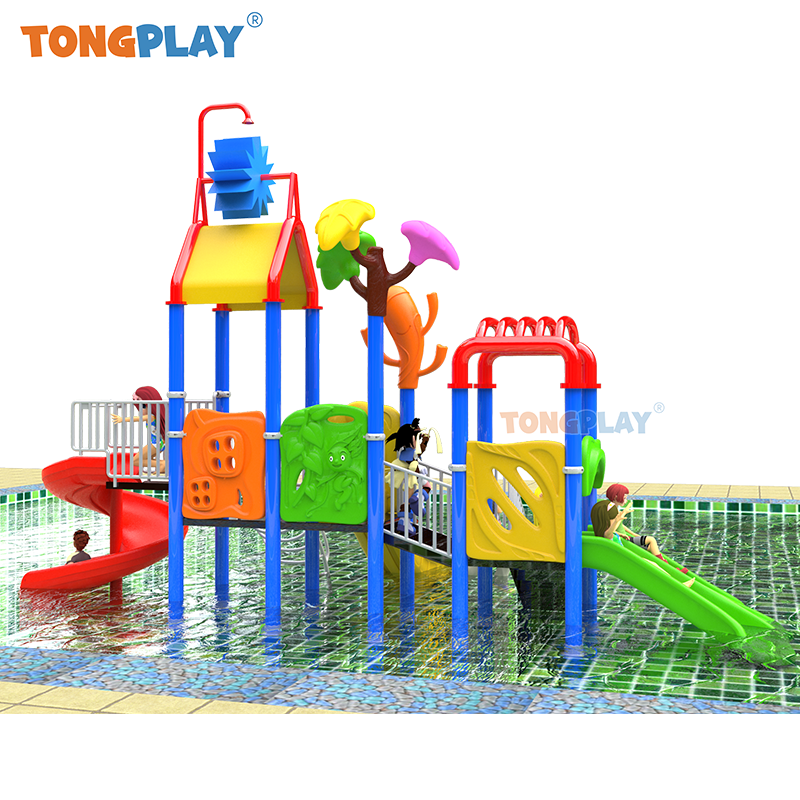 Children Outdoor Plastic Water Park Playground Amusement Park Rider Equipment Water Slide for Swimming Pool Water Playground