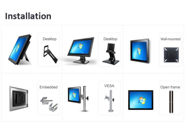 15.6 Inch All In One Industrial Touch Screen PC Android Rk3288 Rk3399 Panel Computer