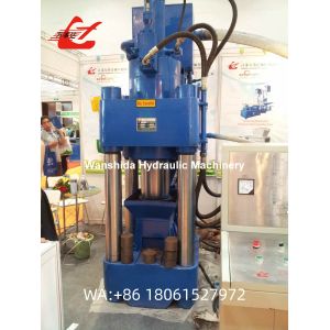 25MPa Scrap Metal Briquetting Press Stable With 3150kN Nominal Force For Cast Iron Sawdust Recycling