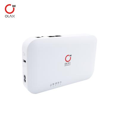 OLAX POE D6 power supply power bank Smart UPS DC 5V 9V 12V Output 20000mah 74WH Battery Capacity Portable UPS Backup