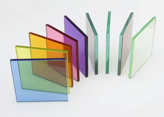 Beautiful Colored Laminated Glass , Architectural Decorative Glass For Building Glass