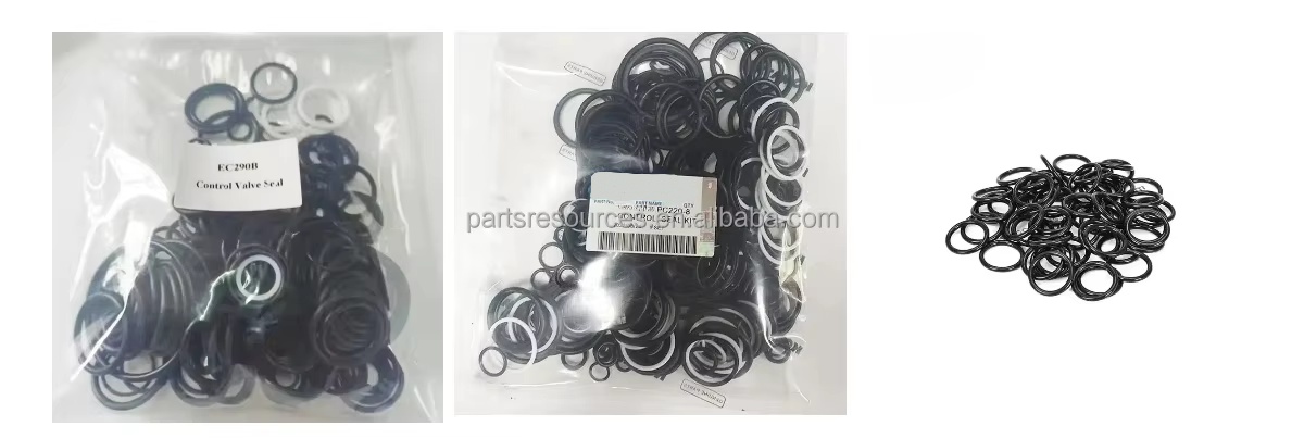 High Quality CX210 CX290 Hydraulic Control Valve Seal Kit for Case Excavator CX210B CX290B Distributor Valve Repair Kit