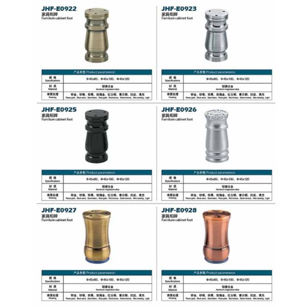 Patas de sofá de lujo nórdico moderno de acero y hierro, latón, soporte de TV, taburete, silla, armario, gabinete, patas de metal dorado para muebles