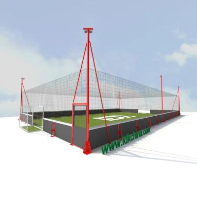 Durable Customized Soccer Field 50m X 20m Indoor Soccer Turf Sports Equipment