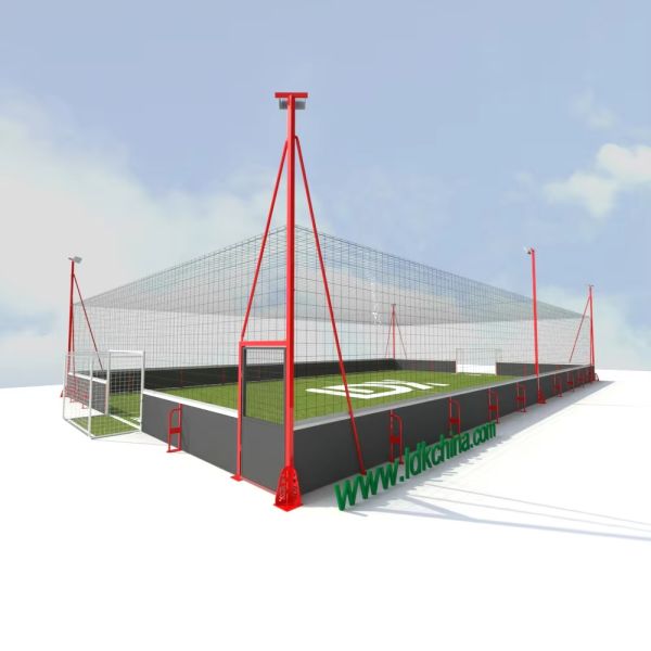 Carreaux de sol en PP pour le golf, le tennis à pagaie 30,2 x 10,1 cm