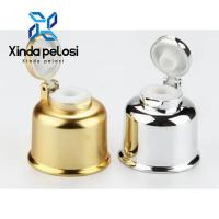 Botão de Shampoo revestido com UV de plástico PP Flip Cover Eletroplatação de ouro