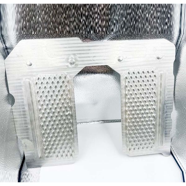 CNC machining Aluminum laptop base plate, Laptop heat sink cooling fan High power aluminum alloy super quiet laptop base