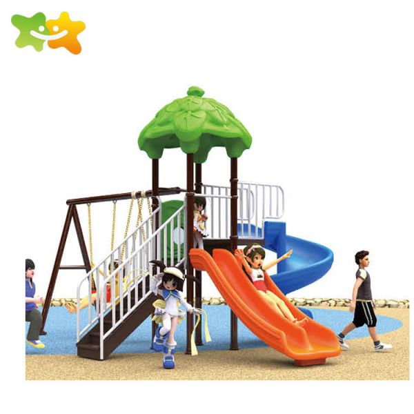 Kids Plastic Playground Slide Pirate Ship Adventure Playground Equipment