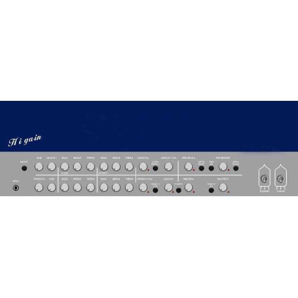 120W All Tube Guitar Amplifier Head four Channels Guitar AMP HI GAIN GRAND Professional AMPs Clean Crunch