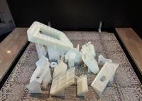 Protótipo rápido de impressão 3D de titânio de resina de plástico para figura de ação de anime
