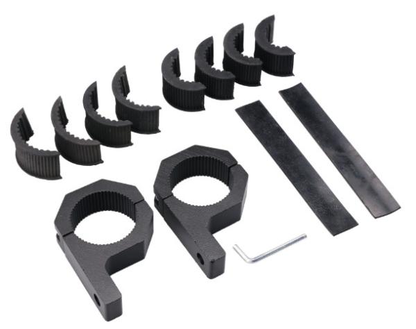 1.5in 1.75in Clamp ATV Off Road Light Bar Mounts For Trucks