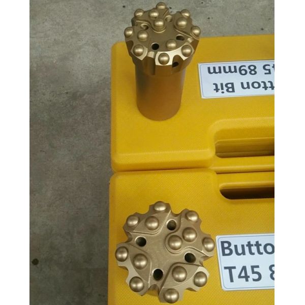 Forage de roche d'outils à pastilles de carbure de tungstène 89mm pour l'installation de forage de roche de Copco d'atlas