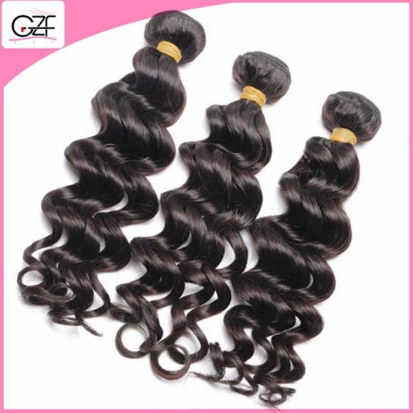 Factory Price Cheap Brazilian Hair Bundles Light Brown Hair Weave Loose Deep Wave
