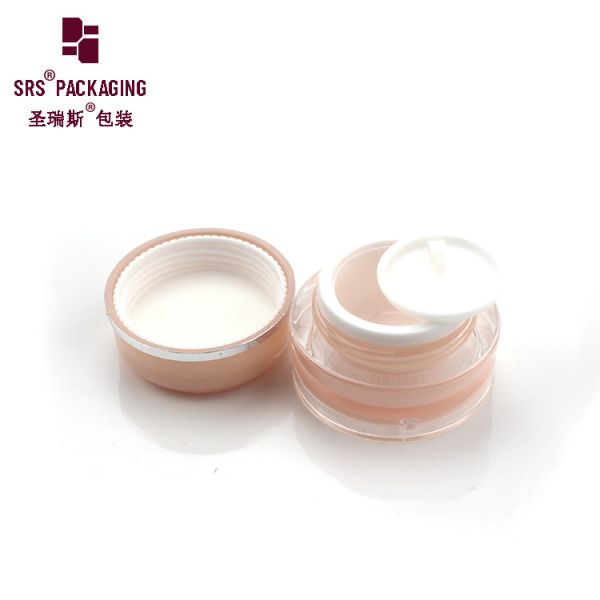 J020 beauty pink acrylic face care gel mask high quality plastic jar