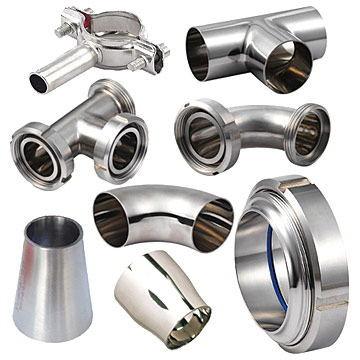 Dairy Welding Tri Clamp Stainless Steel Sanitary Pipe Fittings Corrosion Resistance