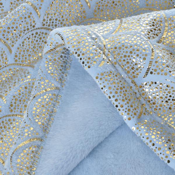 Knit Mermaid Tail Sequin Blanket Kids Plush Flannel Wearable Throw Blanket