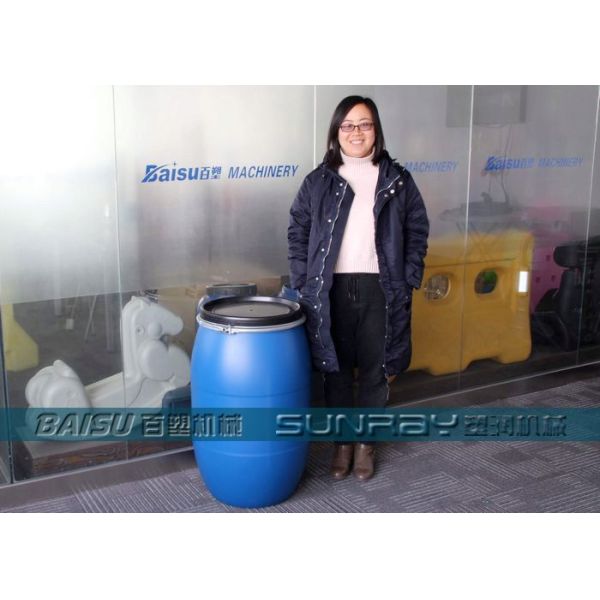 Hydraulic Extrusion Blow Molding Machine For 120 Liter Plastic Drum SRB100