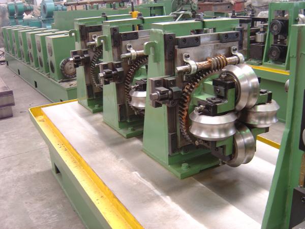 200kw Diameter 76MM Round Steel Pipe Production Line High Frequency Welding