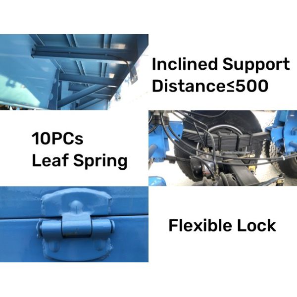 TITAN 4 Axle 80Ton Fence Cargo Trailer with Fence Cargo Semi Trailer