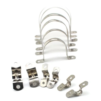 Аксессуары Трубопроводные трубы из нержавеющей стали Застежки для седла с полированной отделкой