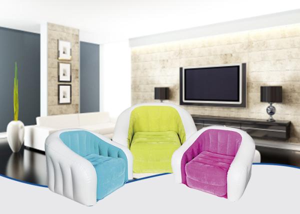 Cadeira inflável colorida de surpresa do sofá que reune PVC exterior inflável 74X74X64Cm da mobília