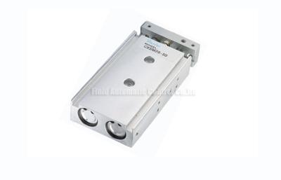 CXSM Guided Rod Double Shaft Bore size 6~32mm Pneumatic Air Cylinder With Magnet / Rubber Buffer