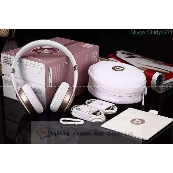 Beats By Dre Solo 2 Wireless Headphones - Special Edition ROSE GOLD  made in china grgheadset