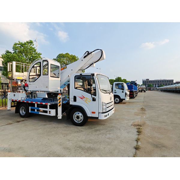 FAW 14m Ведерный грузовик Воздушная рабочая платформа Грузовик Мониторный грузовик