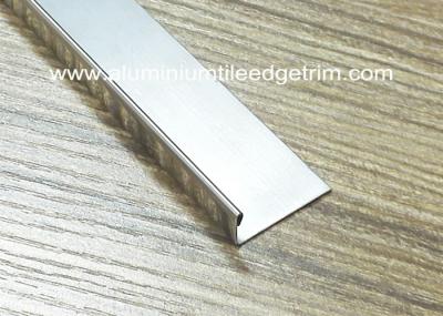 L Shaped Stainless Steel Right Angle Trim / Corner Trim Provide Edge Protection