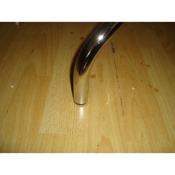 Выставочная витрина гостиницы случая багажа металла Chrome складывая трубчатая